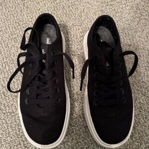 Allbirds Women's Black Sneakers with White Sole